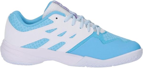 YONEX Men's Power Cushion Cascade Accel Badminton Shoes - Lightweight High-Performance Indoor Court Shoes w/Shock Absorption, Saxe/White, 10