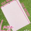 Embroidered Pickleball Towel, Funny Gift for Women, 16"x 24" Microfiber Towel, Pink, Initial C