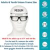 BLUE CUT Sports Protection Goggles, Photochromic Lenses Safety Glasses for Basketball, Pickleball and Outdoor Sports