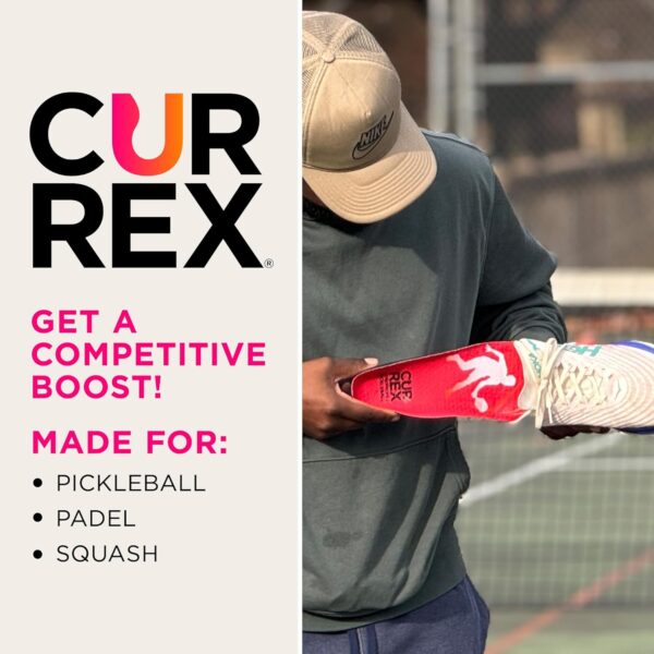 CURREX PICKLEBALLPRO Insoles for Pickleball Shoes – Arch Support Inserts w/Super Grip Surface & Premium Heel Cushioning, Helps Improve Foot Stability – for Men & Women– Low Arch, Medium