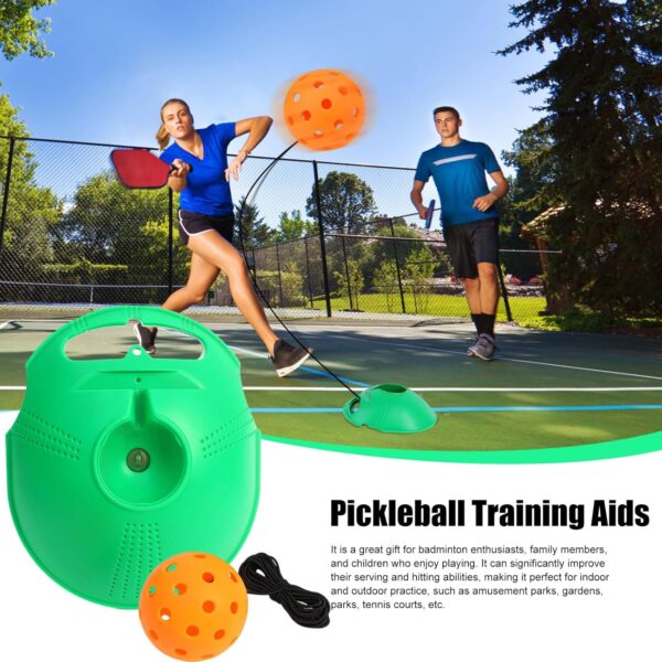 Pickleball Training Aids, Pickleball Training Aids Pickleball Rebounder, Improve Your Dinks and Reflexes at The Net for Tennis Courts, Playgrounds, and Parks