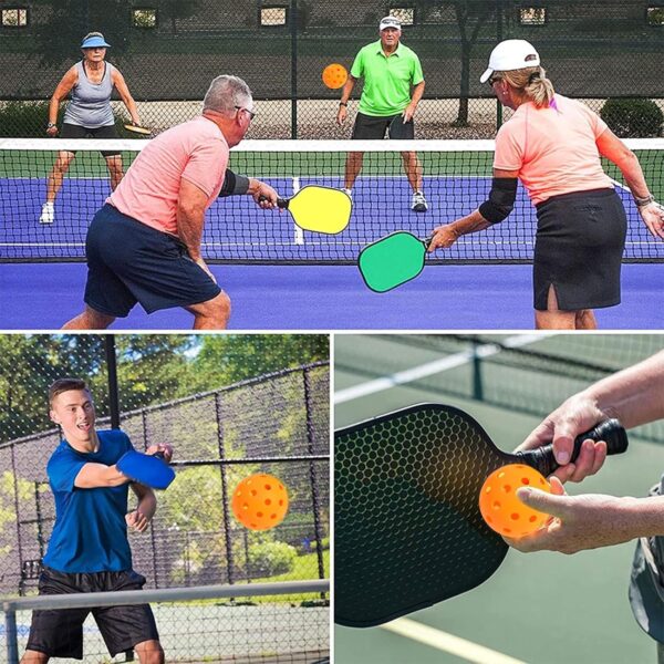 Pickleball Training Aids, Pickleball Training Aids Pickleball Rebounder, Improve Your Dinks and Reflexes at The Net for Tennis Courts, Playgrounds, and Parks