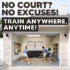 Pickleball Rebounder Training Aid: Adjustable Angles, Easy Setup & Storage - Improve Your Forehand, Backhand, Dink, and Volley Accuracy, & Develop Your Kitchen Game