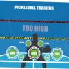 Pickleball Dink Pad, Pickleball Training Poster Mat Dink Master Exercise Rebounder Aids Pad for Yard Training, Court Gym