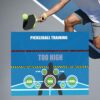 Pickleball Dink Pad, Pickleball Training Poster Mat Dink Master Exercise Rebounder Aids Pad for Yard Training, Court Gym