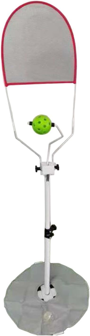 Pickleball Training Aid Pickleball Topspin Trainer Practical Tennis Training Adjustable Height Pickleball Trainer for Adults