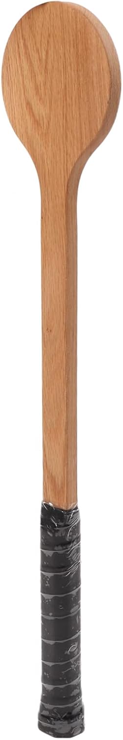 Wooden Tennis Sweet Point Trainer, Tennis Pointer Racket Spoon Training Aid Accessory for Swing Practice with Storage Bag