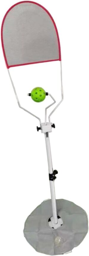 Pickleball Training Aid Pickleball Topspin Trainer Practical Tennis Training Adjustable Height Pickleball Trainer for Adults