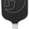 GAMMA RCF Obsidian Pickleball Paddle, Raw Carbon Fiber, 10mm, 13mm, and 16mm Options, Comfortable Molded Foam Handle, Sleak Design, Customizable Handle Weight System