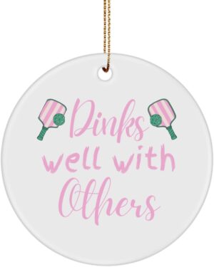Pickleball Ornament, Pickleball, Gift Ideas for Pickleball Lovers