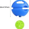 Match Buddy Pickleball Trainer with 1 String and 3pcs Elastic Pickleballs, Portable Player Equipment for Solo Practice and Performance Improvement