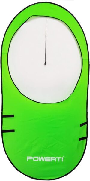 Foldable Pop Up Tennis Targets for Training Green Colour Pack of One