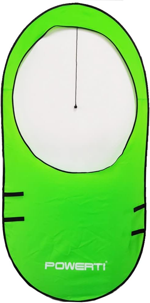 Foldable Pop Up Tennis Targets for Training Green Colour Pack of One