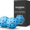 Silent Foam Pickleball Balls Quiet Design Technology - Foam Pickleball Balls - Soft Pickleball Practice Balls - Pickleball Foam Balls - Pickleball Training Balls (Indoor/Outdoor)