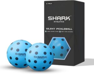 Silent Foam Pickleball Balls Quiet Design Technology - Foam Pickleball Balls - Soft Pickleball Practice Balls - Pickleball Foam Balls - Pickleball Training Balls (Indoor/Outdoor)