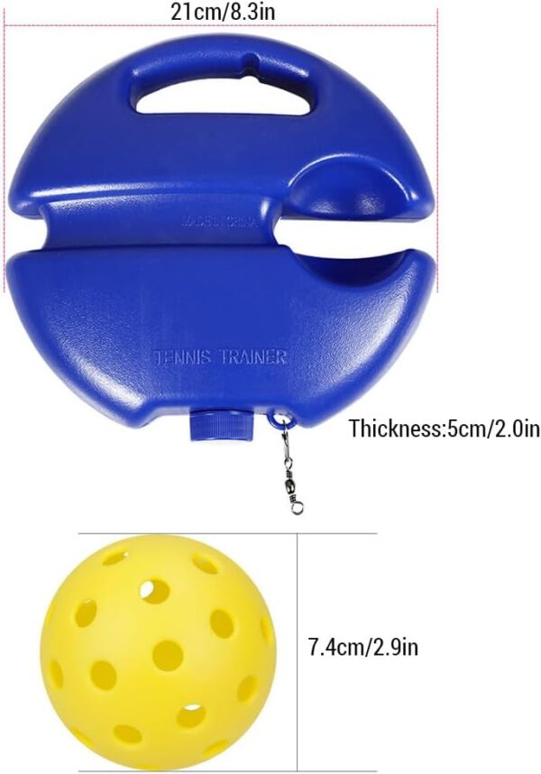 Match Buddy Pickleball Trainer, Pickleball Trainer Match Buddy Pickleball Trainer Portable for All Skill Levels Single Player Pickleball Trainer Rebound