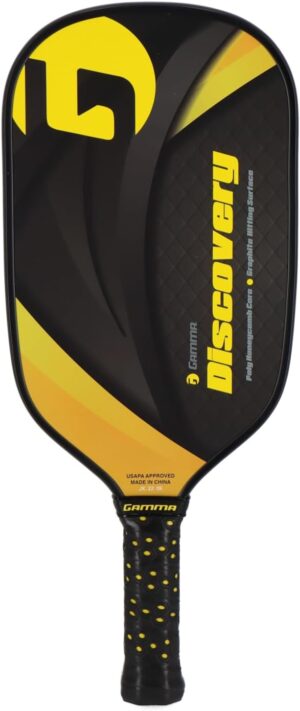 GAMMA Pickleball Paddles, Venture Series, USAPA Approved, Graphite Composite Surface, Honeycomb Grip, Conqueror, Discovery, Odyssey, Unbeatable Control, High Performance