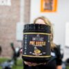 PRE Hustle V3 All-in-One Pre-Workout Powder - Tropical Fusion - NSF Certified for Sport - Energy, Endurance, Strength - 30 Servings, 200mg Caffeine, Laser Focus