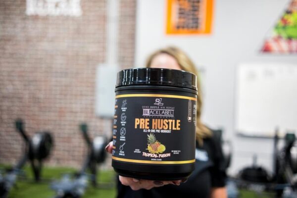 PRE Hustle V3 All-in-One Pre-Workout Powder - Tropical Fusion - NSF Certified for Sport - Energy, Endurance, Strength - 30 Servings, 200mg Caffeine, Laser Focus