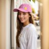 Pickleball Hat with Gift Box, Pickleball Gifts for Women Men, Adjustable Embroidered Heart Baseball Cap