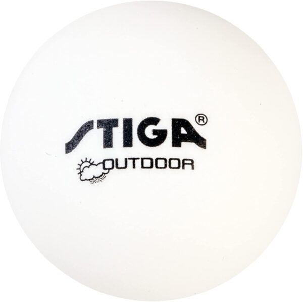 STIGA Flow Outdoor 2-Player Table Tennis Set Includes Two Outdoor Rackets and Two Outdoor Balls