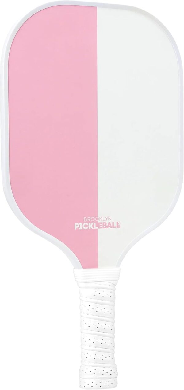 Brooklyn Pickleball Co. | Premium Carbon Fiber Paddle | USAPA Approved | Honeycomb Core | Cushioned Grip | Single Pickle-Ball Racket | 2025 Stylish Pickle Ball Paddles for All Skill Levels
