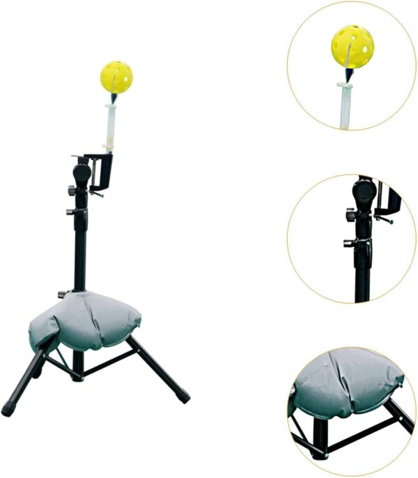 Pickleball Trainer Tennis Practice Rebounder Solo Training Device Professional Equipment Aid for Kids Adults All Skill Levels