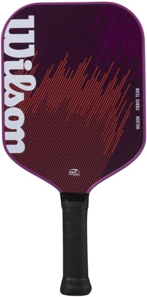 WILSON Fierce Series 13mm Pickleball Paddles - Grip Size 2-4 1/4"