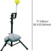 Pickleball Trainer Tennis Practice Rebounder Solo Training Device Professional Equipment Aid for Kids Adults All Skill Levels