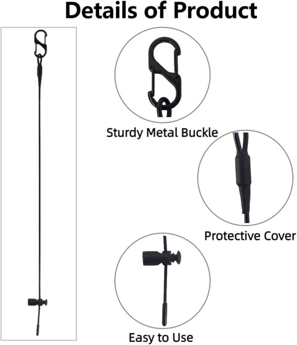 Pickleball Storage Cable Chord, Innovative Pickleball Ball Holder, Fashion Pickleball Storage Accessories, Save Space