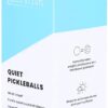 GAMMA Librarian Foam Balls for Pickleball Practice With True Bounce on All Surfaces - USAP Quiet Approved, Noise Reducing for Parks, HOA - Indoor & Outdoor Play