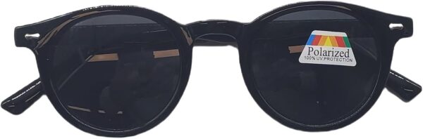 Polarized Bifocal Sunglasses Reading Glasses for Men Women Round Oval Circle Black Vintage Classic Readers UV100
