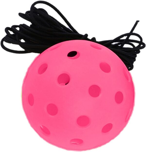 Pickleball Trainer, Rebound Practice Tool Pickleball Ball with Cord, Outdoor Indoor, Pickleball Training Aid for Training