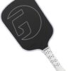 GAMMA RCF Obsidian Pickleball Paddle, Raw Carbon Fiber, 10mm, 13mm, and 16mm Options, Comfortable Molded Foam Handle, Sleak Design, Customizable Handle Weight System