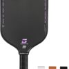 GARYE Pickleball Paddles, 16MM T700 Thermoformed Raw Carbon Fiber Pickleball Paddle, Great Grit & Spin, USAPA Approved PRO-XL Pickle Ball Rackets Set with Power, Control and Balance, 1 Cover