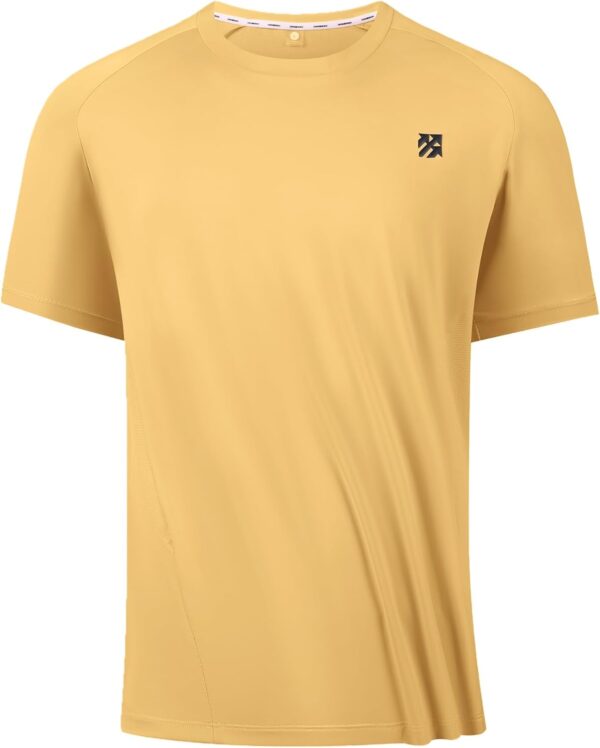Moisture Wicking Soft Running Pickleball Workout Shirts for Men