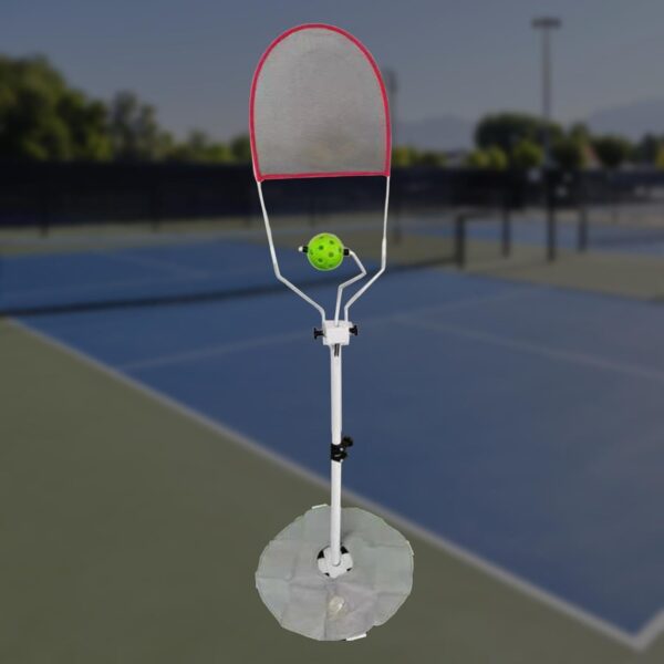Pickleball Training Aid Pickleball Topspin Trainer Practical Tennis Training Adjustable Height Pickleball Trainer for Adults