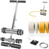 Line Striping Machine, with Drawing Circle Kit, Parking Lot Striping Machine for Driveway, Asphalt Or Concrete, Basketball Courts, Pickleball Court, Road Warning