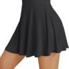 AUTOMET Womens Tennis Skirt with Shorts Underneath Flowy Mini Athletic Golf Skorts with Pockets 2025 Pleated Summer Outfits