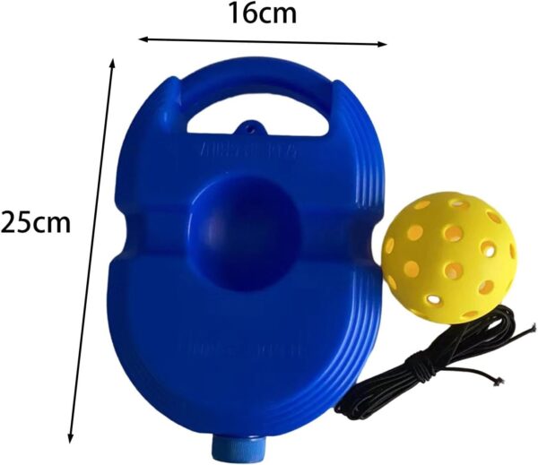 Pickleball Trainer with Ball and String, Pickleball Training Aid, Single Player Pickleball Trainer for Beginners, Kids, Adults