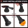 Pickleball Ball Retriever Silicone Pickleball Grabber and Picker
