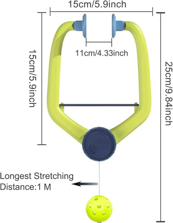 Pickleball Trainer, Pickleball Rebounder for Pickleball Training and Practice Sessions Ideal Gift for All Ages and Skill Levels Perfect Pickleball Practice Equipment for Solo Training