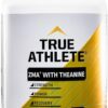 True Athlete ZMA with Theanine – Supports Muscle Recovery, Strength & Sleep – Zinc, Magnesium, Vitamin B6 & Theanine Formula for Relaxation & Performance (90 Capsules)
