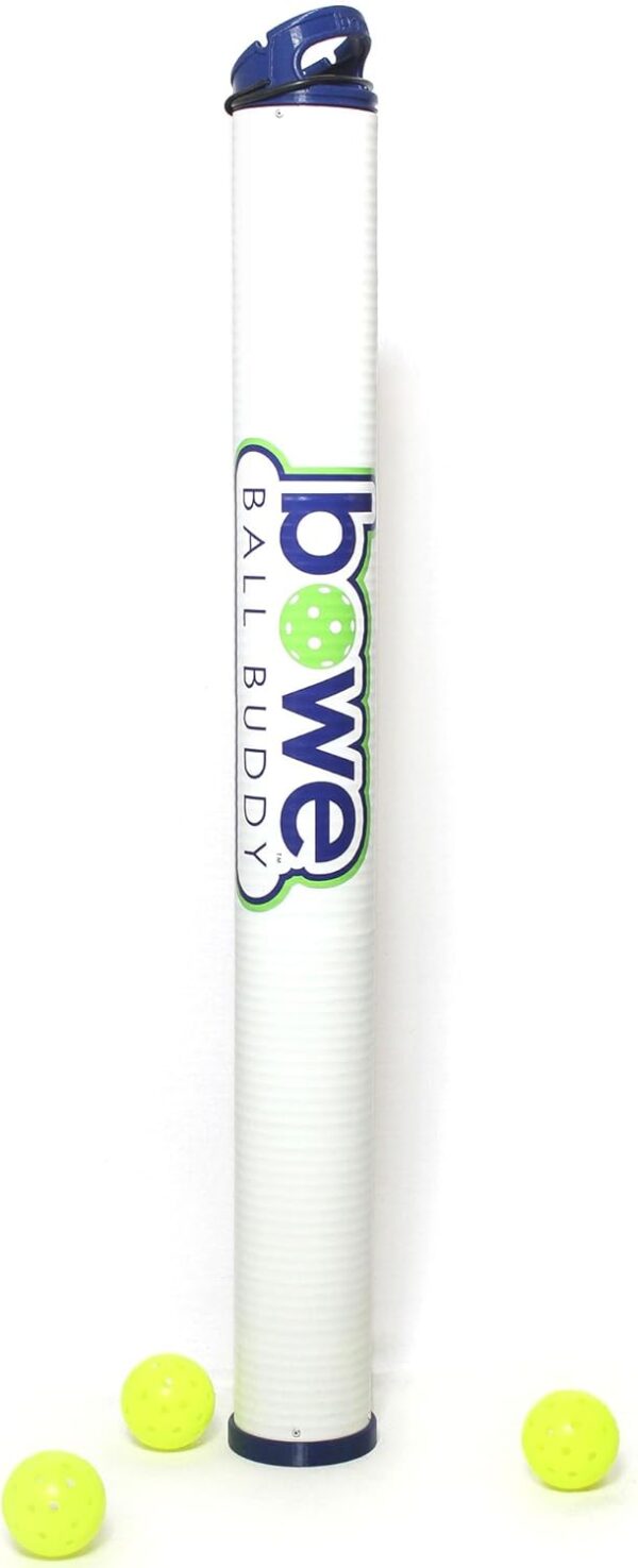 3-in-1 Pickleball Collector Tube, Target Practice & Net Height Check. Indoor/Outdoor - 16 Ball Capacity. Commercial Grade Designed by Certified Pickleball Instructor. Made in The USA