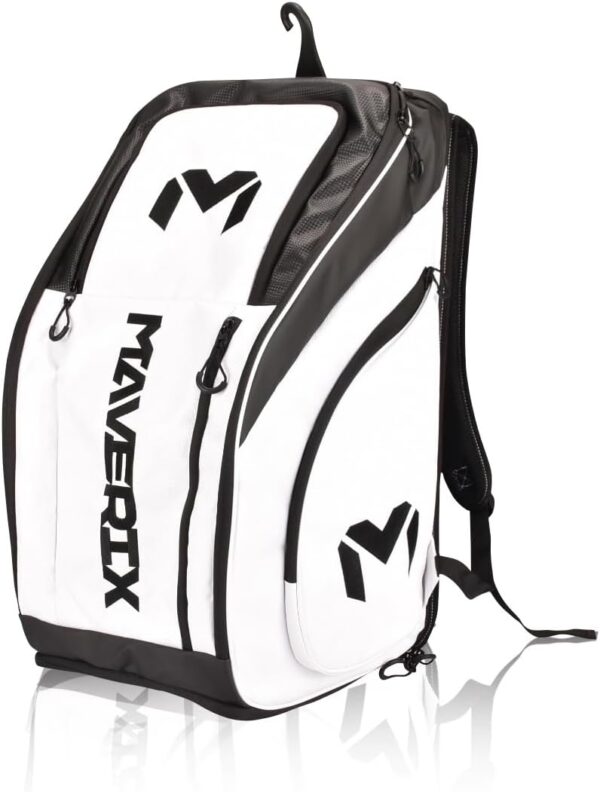 Maverix Titan Tour Backpack - 70L Large Capacity Bag, Durable 1680D Polyester, 7 Pockets, Laptop sleeve, Ball Sleeve, Self-Standing, Easy Access, Shoe compartment, Designed for Pickleball Players