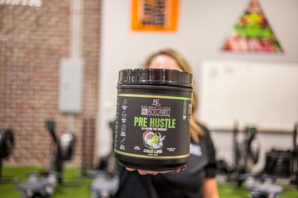 PRE Hustle V3 All-in-One Pre-Workout Powder - Coconut Lime - NSF Certified for Sport - Energy, Endurance, Strength - 30 Servings, 200mg Caffeine, Laser Focus