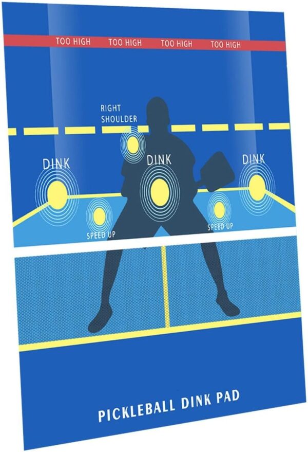Pickleball Dink Pad Pickleball Training Pad Wall Practice Rebounder Aid Pickleball Practice Rebounder for Gym Wall Beginners