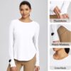 baleaf Women's UPF 50+ Sun Shirts UV Protection Long Sleeve Rash Guard Lightweight Quick Dry SPF Outdoor Hiking Clothing