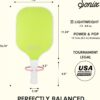 Sonix | Pickleball Paddles Set of 4 | USAPA Approved | Fiberglass Surface Pickleball Set with 4 Paddles, 2 Balls, & Bag
