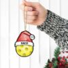 Custom Pickleball Ornament, Pickleball Ornament, Pickleball Ornament for Christmas Tree 2024, Pickleball Paddles, Personalized Pickleball Gift Idea, Pickleball Decorations for Pickleball Lovers, 5